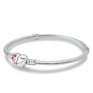 Strieborný Náramok S925 Srdce