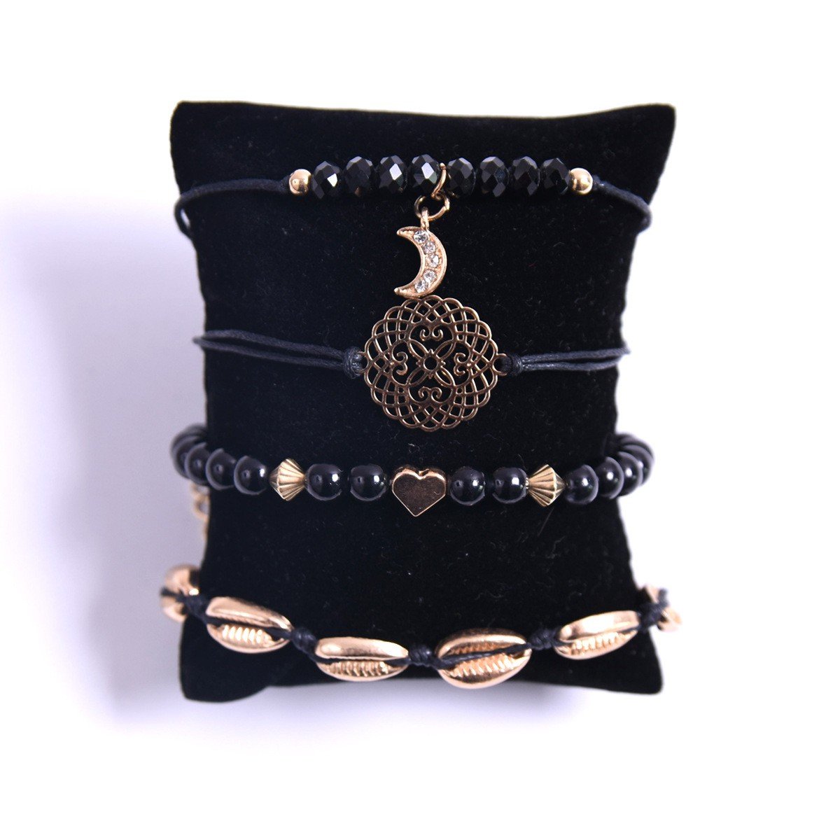 Sada náramkov Mandala a Mesiac – 4 kusy – Obrázok 5