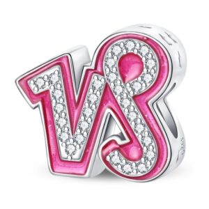 Arterer Strieborný Prívesok S925 Znamenie Zverokruhu Ružový Kozorožec