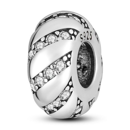 Strieborný prívesok S925 Číre Zirkóny