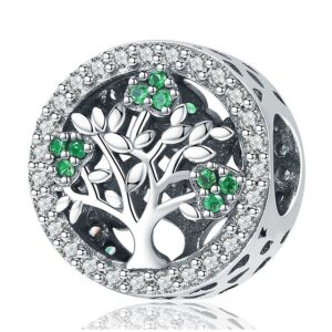 Strieborné prívesky k modulárnym náramkom