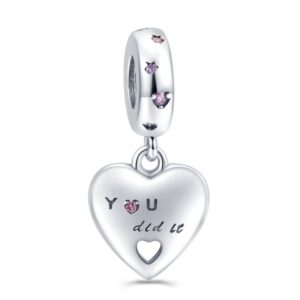 Strieborný prívesok S925 Srdce You Did It