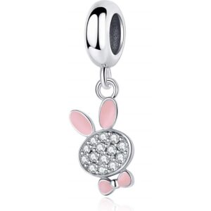 Arterer Strieborný prívesok S925 Zajac s Motýlikom