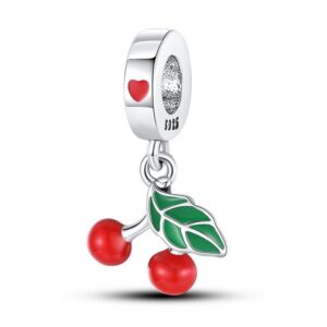 Arterer Strieborný Prívesok S925 Čerešne