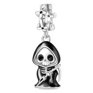 Arterer Strieborný Prívesok S925 Smrtka s Kosou