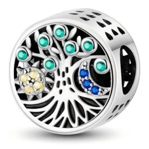 Arterer Strieborný Prívesok S925 Strom Života, Mesiac, Slnko