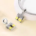 Arterer Strieborný Prívesok S925 Parížsky Víťazný Oblúk – Obrázok 2